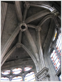 Chevet vault (1613-15), St-Nicolas-des-Champs, Paris click for full-size image