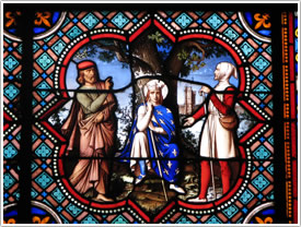 Chapelle St-Louis (Lavergne, 1863) (detail), Senlis Cathedral click for full-size image