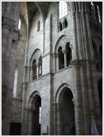 Northeast transept elevation (late 12th c.), Notre-Dame-en-Vaux, Châlons-en-Champagne click for full-size image