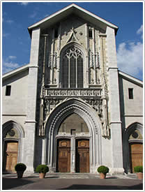 West front (late 15th c.), Chambéry Cathedral click for full-size image