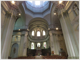 Nave looking east (1698-1713), St-Pierre, Chalon-sur-Saône click for full-size image
