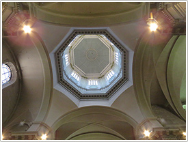 Crossing dome (1700), St-Pierre, Chalon-sur-Saône click for full-size image