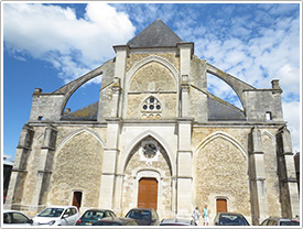 West front (16th c.), St-Jean-Baptiste, Chaource click for full-size image