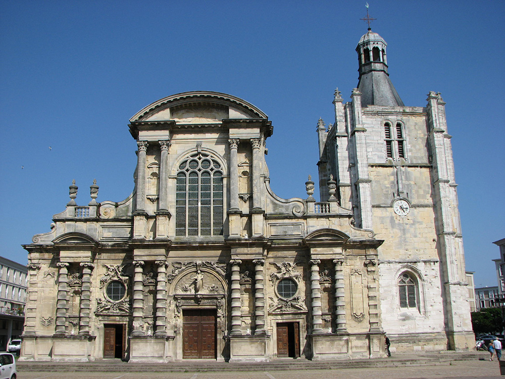 French Cathedrals and Churches Le Havre to Kergoat